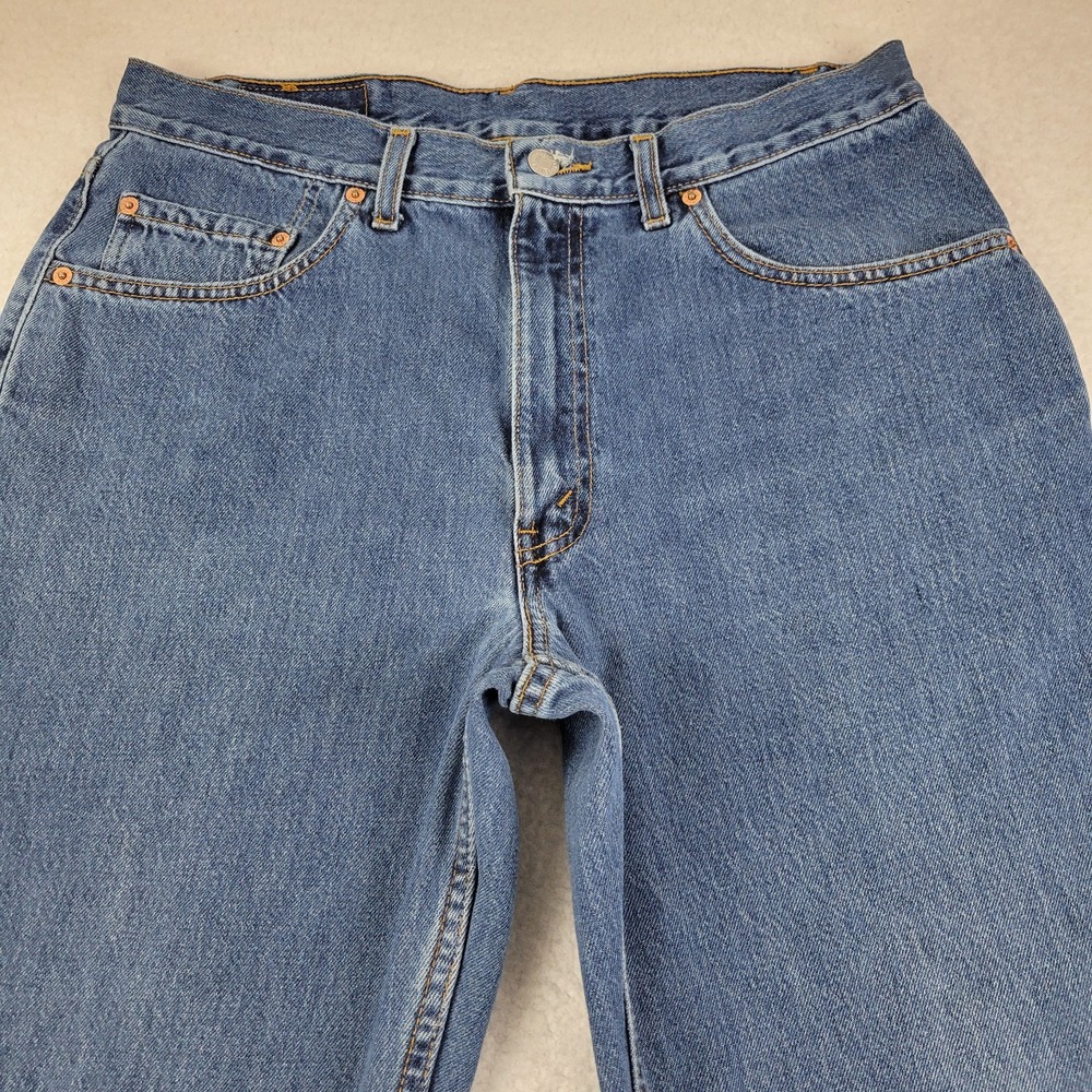 Vintage Levis 550‎ Jeans Mens 34x31.5 Relaxed Fit Tapered Leg Canada 90s Denim - Picture 2 of 10